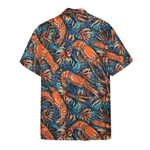 Gearhumans 3D Shrimp Hawaii Shirt ZK14043 Hawai Shirt
