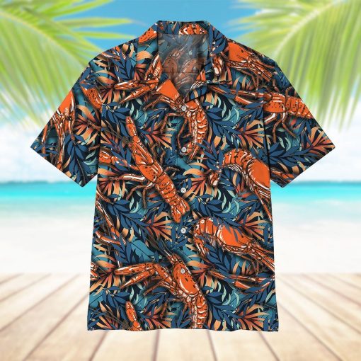 Gearhumans 3D Shrimp Hawaii Shirt ZK14043 Hawai Shirt