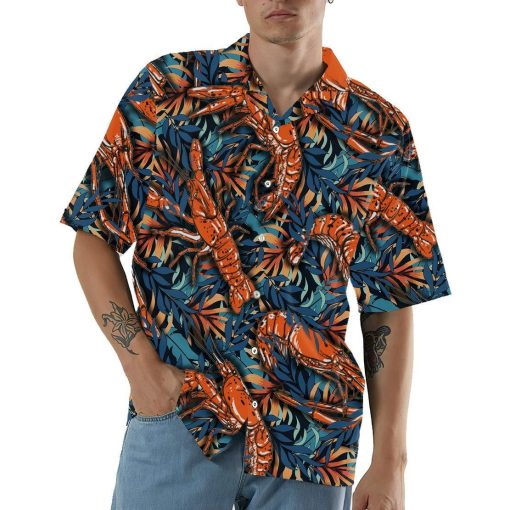 Gearhumans 3D Shrimp Hawaii Shirt ZK14043 Hawai Shirt