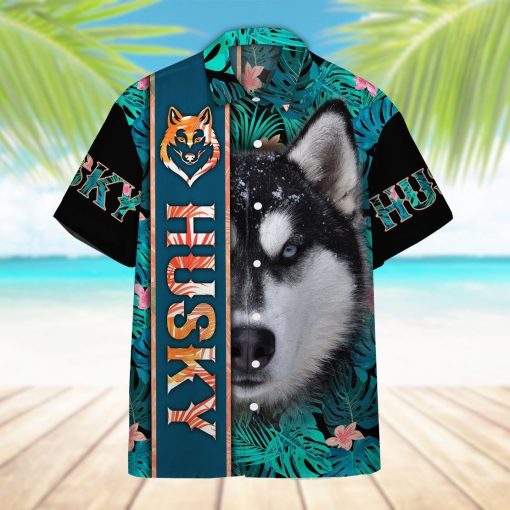 Gearhumans 3D Siberian Husky Hawaii Shirt ZZ01047 Hawai Shirt