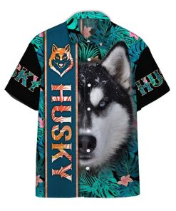 Gearhumans 3D Siberian Husky Hawaii Shirt ZZ01047 Hawai Shirt Short Sleeve Shirt S 