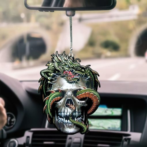 Gearhumans 3D Skull Dragon Car Hanging GJ21052104 Car Hanging