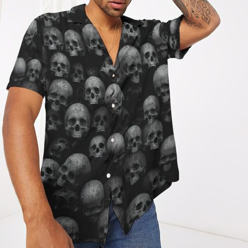 Gearhumans 3D Skull Hawaii Shirt 9 Gearhumans 3D Skull Hawaii Shirt ZB160315 Hawai Shirt