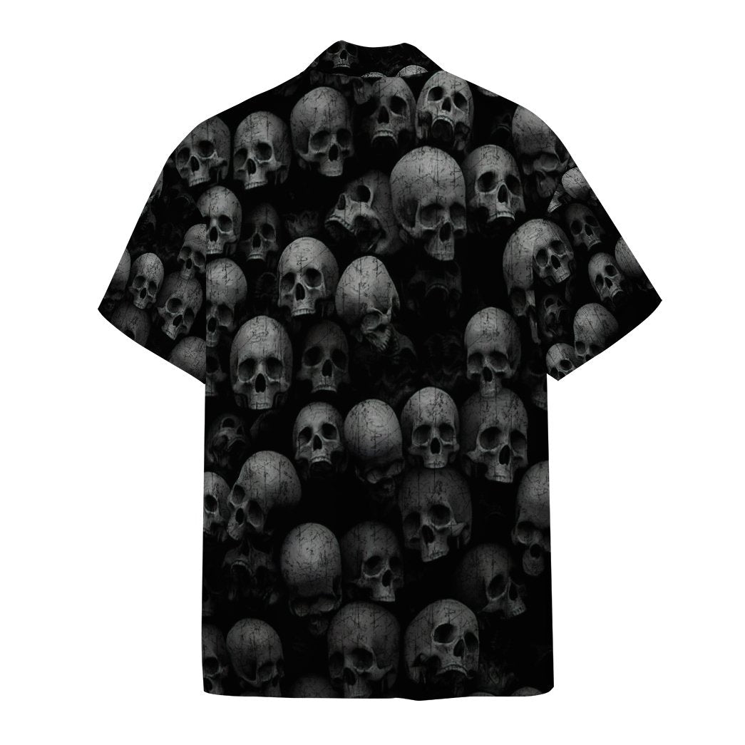 Gearhumans 3D Skull Hawaii Shirt 2 Gearhumans 3D Skull Hawaii Shirt ZB160315 Hawai Shirt