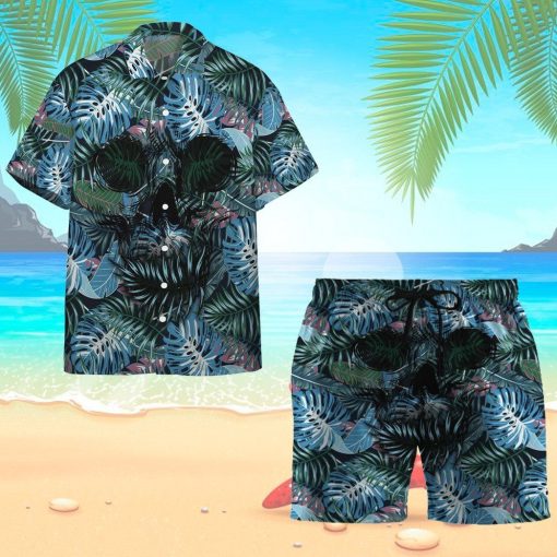 Gearhumans 3D Skull Hawaii Shirt ZG-HW31072005-AL Hawai Shirt