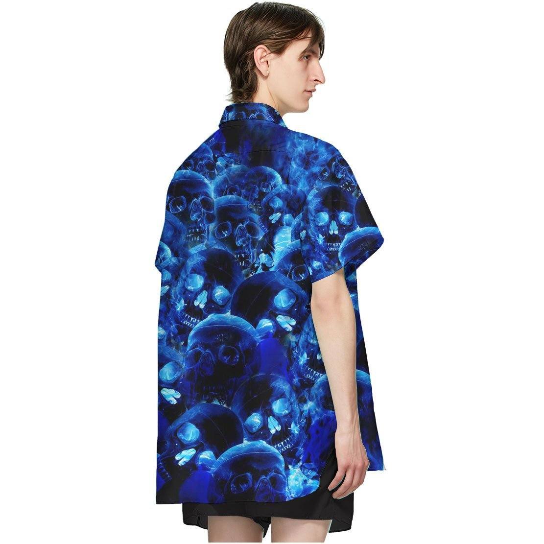 Gearhumans 3D Skull Hawaii Shirt 5 Gearhumans 3D Skull Hawaii Shirt ZZ05045 Hawai Shirt