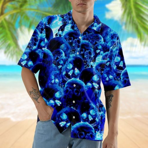 Gearhumans 3D Skull Hawaii Shirt 15 Gearhumans 3D Skull Hawaii Shirt ZZ05045 Hawai Shirt