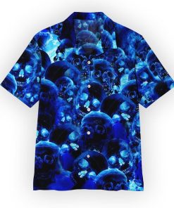 Gearhumans 3D Skull Hawaii Shirt ZZ05045 Hawai Shirt Short Sleeve Shirt S 