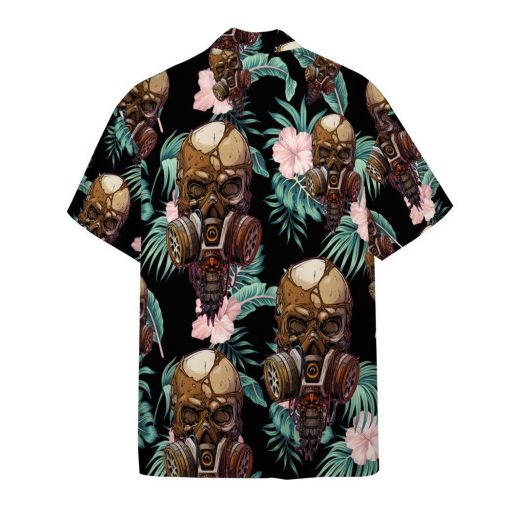 Gearhumans 3D Skull Tropical Hawaii Shirt 8 Gearhumans 3D Skull Tropical Hawaii Shirt ZB16038 Hawai Shirt
