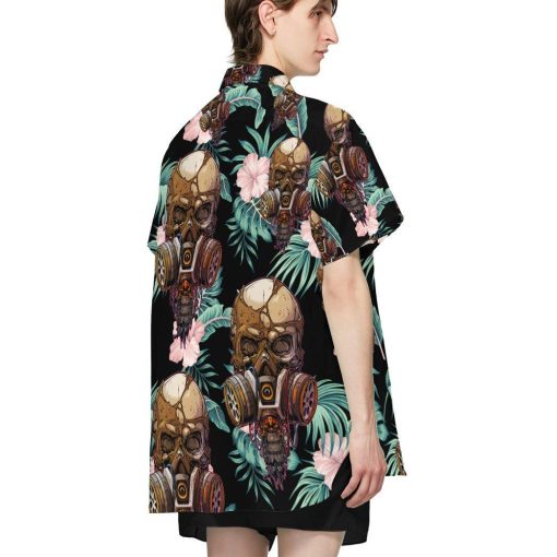 Gearhumans 3D Skull Tropical Hawaii Shirt 10 Gearhumans 3D Skull Tropical Hawaii Shirt ZB16038 Hawai Shirt