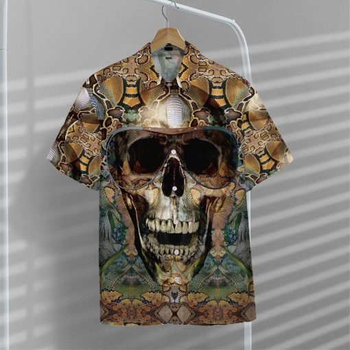 Gearhumans 3D Snake Skull Hawaii Shirt 16 Gearhumans 3D Snake Skull Hawaii Shirt ZZ07043 Hawai Shirt