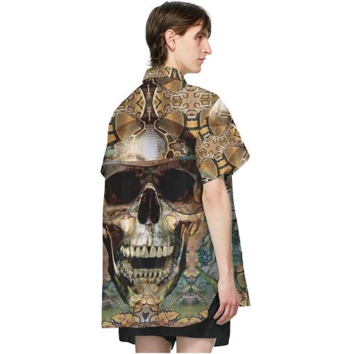 Gearhumans 3D Snake Skull Hawaii Shirt 13 Gearhumans 3D Snake Skull Hawaii Shirt ZZ07043 Hawai Shirt