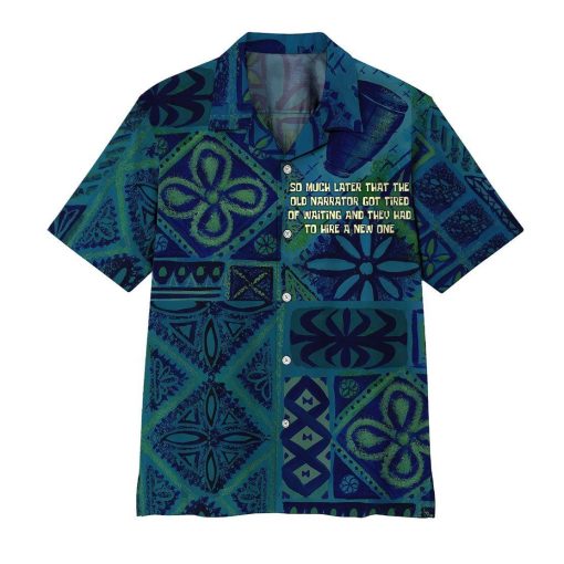 Gearhumans 3D So Much Later That The Old Narrator Got Tired Of Waiting And They Had To Hire A New One Hawaii Shirt ZK0405214 Hawai Shirt Short Sleeve Shirt S
