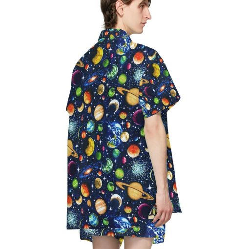 Gearhumans 3D Solar System Custom Hawaii Shirt GO11052119 Hawai Shirt