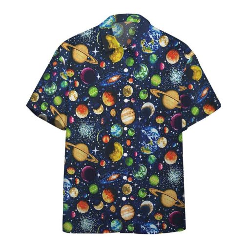 Gearhumans 3D Solar System Custom Hawaii Shirt GO11052119 Hawai Shirt Short Sleeve Shirt S