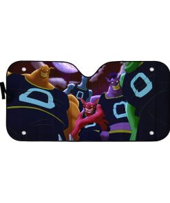 Gearhumans 3D Space Jam Car Auto Sunshade GS2804217 Auto Sunshade 57''x27.5'' 