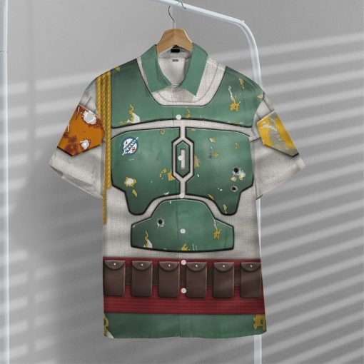 Gearhumans 3D Star Wars Boba Fett Hawaii Shirt ZB260321 Hawai Shirt
