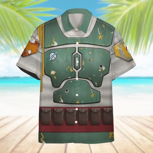 Gearhumans 3D Star Wars Boba Fett Hawaii Shirt ZB260321 Hawai Shirt