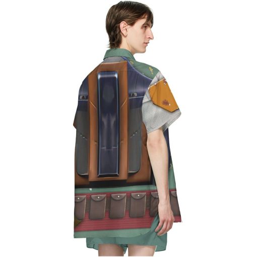 Gearhumans 3D Star Wars Boba Fett Hawaii Shirt ZB260321 Hawai Shirt