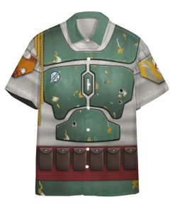 Gearhumans 3D Star Wars Boba Fett Hawaii Shirt ZB260321 Hawai Shirt Short Sleeve Shirt S 