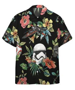 Gearhumans 3D Star Wars Custom Short Sleeve Shirt GO04052110 Hawai Shirt Hawaii Shirt S 