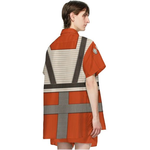 Gearhumans 3D Star Wars Rebel Pilot Hawaii Shirt ZB260325 Hawai Shirt