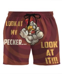 Gearhumans 3D Stop Staring At It Custom Beach Shorts Swim Trunks GV03075 Men Shorts Men Shorts S