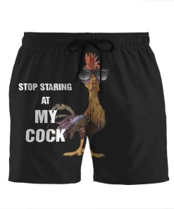 Gearhumans 3D Stop staring at my cock Beach Shorts Swim Trunks GV03077 Men Shorts Men Shorts S