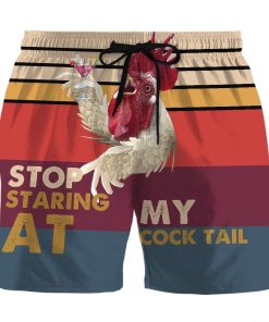 Gearhumans 3D Suck My Cock tail Custom Beach Shorts Swim Trunks GL02076 Men Shorts Men Shorts S