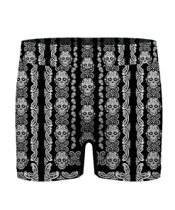 Gearhumans 3D Sugar Skull Couple Custom Mens Underwears GS02072114 Men Underwears Men Underwears S 
