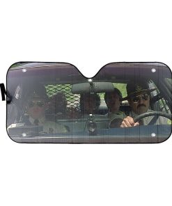 Gearhumans 3D Super Troopers Custom Auto Car Sunshade GS05052115 Auto Sunshade 57''x27.5'' 