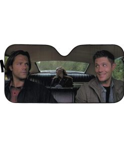 gearhumans 3D Supernatural Custom Car Auto Sunshade GV030818 Auto Sunshade 57''x27.5'' 