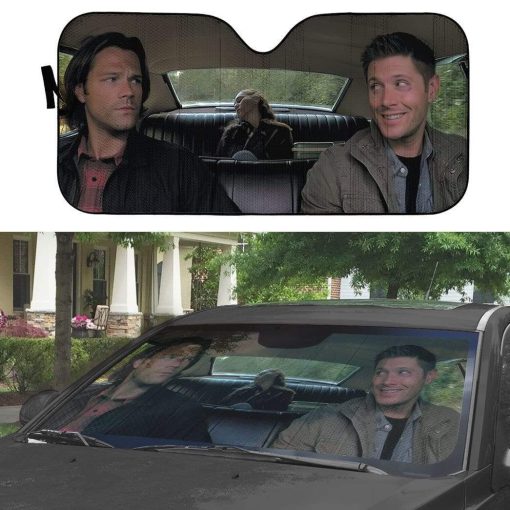 Gearhumans 3D Supernatural Custom Car Auto Sunshade 7 gearhumans 3D Supernatural Custom Car Auto Sunshade GV030818 Auto Sunshade