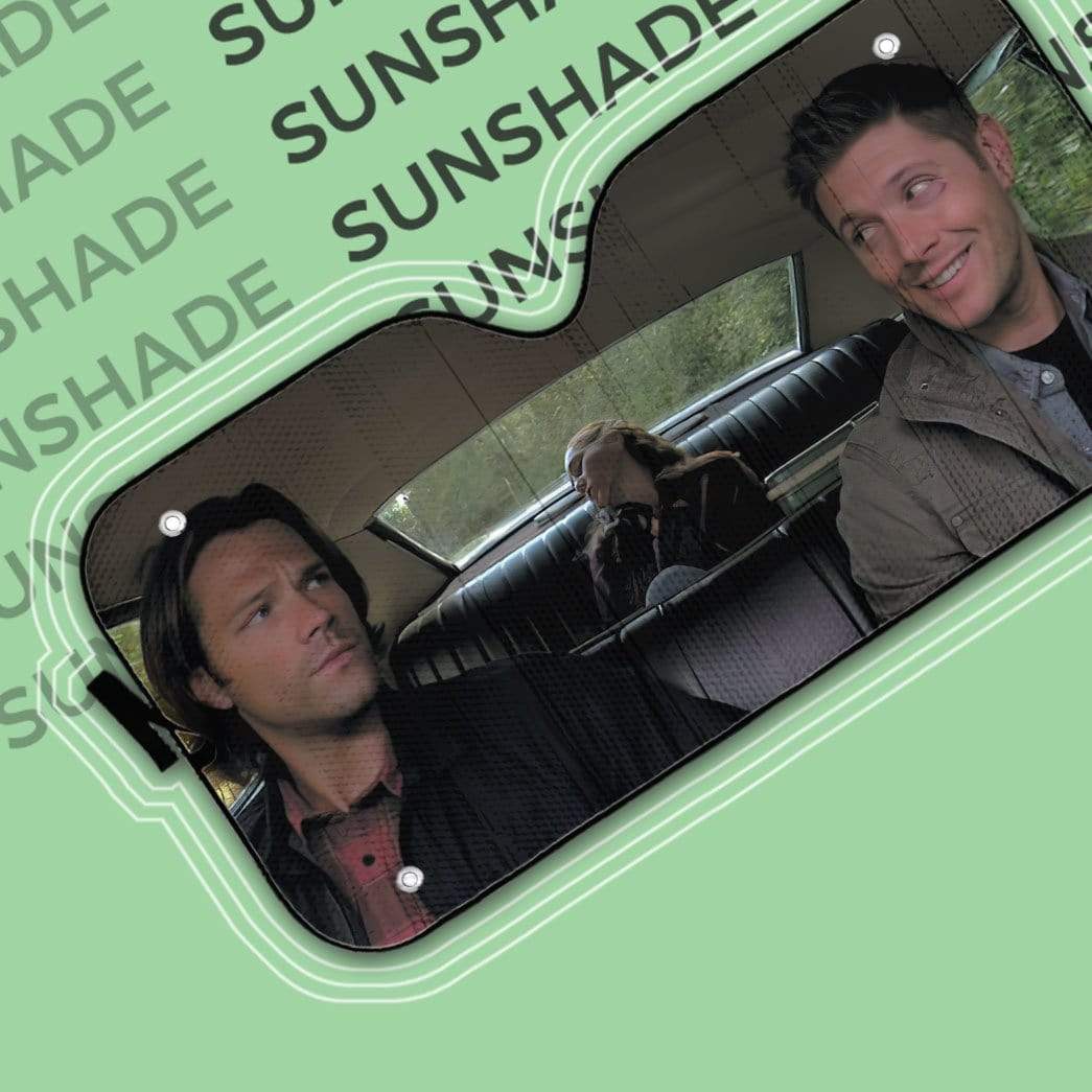 Gearhumans 3D Supernatural Custom Car Auto Sunshade 5 gearhumans 3D Supernatural Custom Car Auto Sunshade GV030818 Auto Sunshade