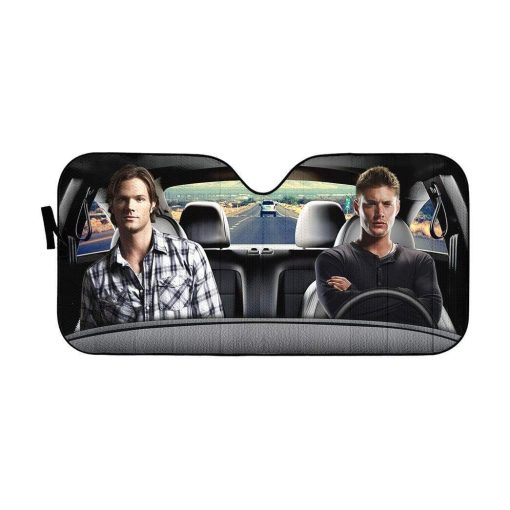 Gearhumans 3D Supernatural Custom Car Auto Sunshade 6 gearhumans 3D Supernatural Custom Car Auto Sunshade GV19071 Auto Sunshade 57''x27.5''
