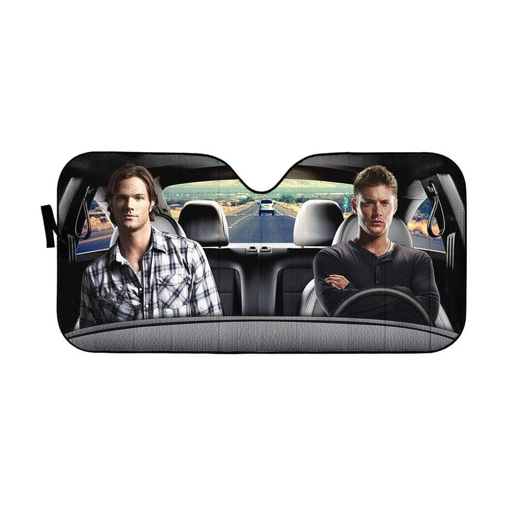Gearhumans 3D Supernatural Custom Car Auto Sunshade 1 gearhumans 3D Supernatural Custom Car Auto Sunshade GV19071 Auto Sunshade 57''x27.5''
