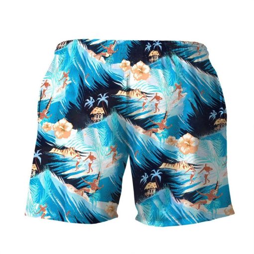 Gearhumans 3D Surfing Hawaii Shirt ZG-HW19072005 Hawai Shirt