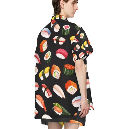 Gearhumans 3D Sushi Party Custom Hawaii Shirt GO13052125 Hawai Shirt