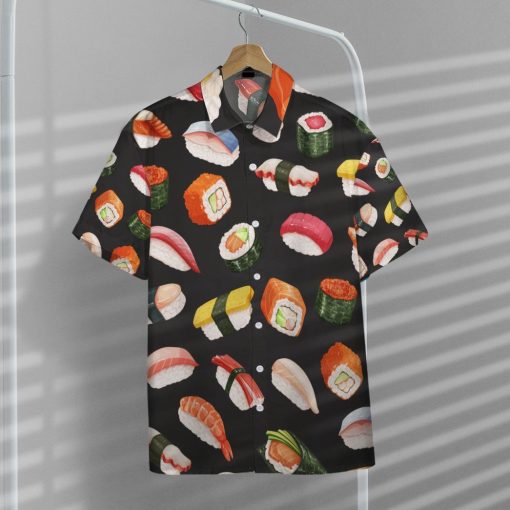 Gearhumans 3D Sushi Party Custom Hawaii Shirt GO13052125 Hawai Shirt
