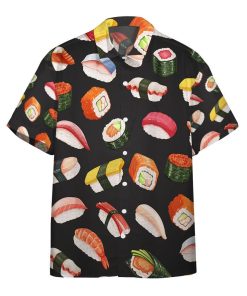 Gearhumans 3D Sushi Party Custom Hawaii Shirt GO13052125 Hawai Shirt Short Sleeve Shirt S 