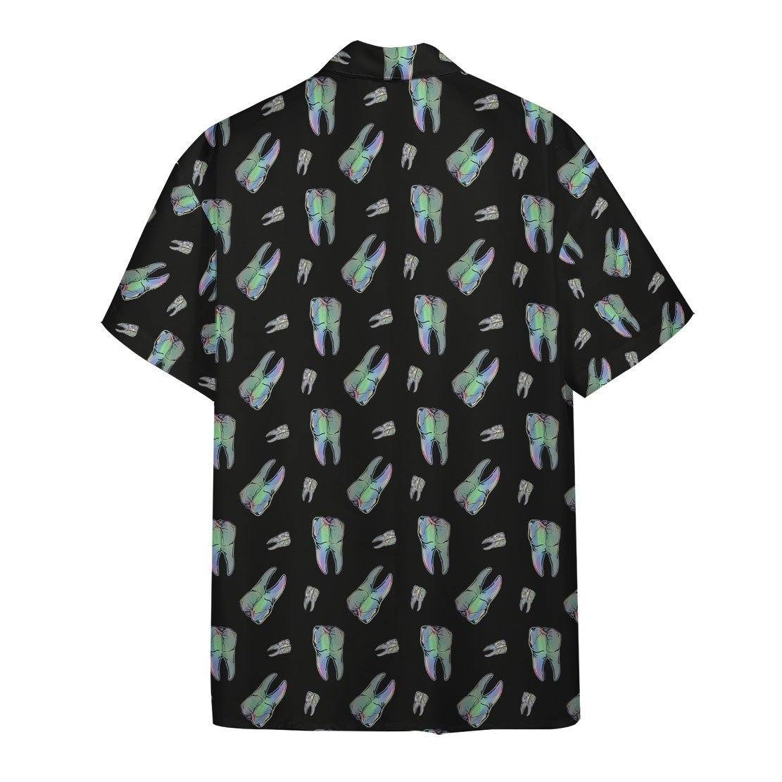 Gearhumans 3D Teeth Hawaii Shirt 2 Gearhumans 3D Teeth Hawaii Shirt ZK21052105 Hawai Shirt