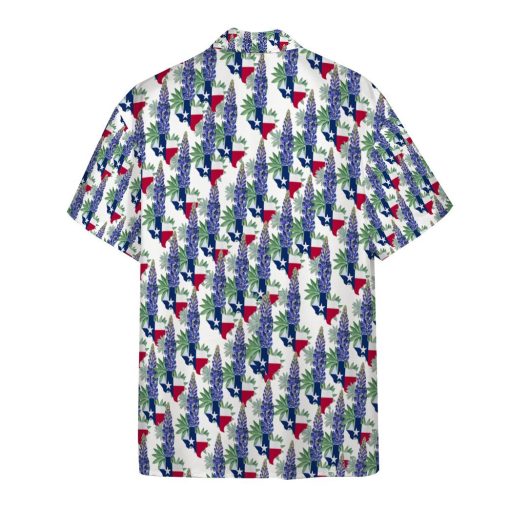 Gearhumans 3D Texas Bluebonnet Hawaii Shirt ZB180311 Hawai Shirt