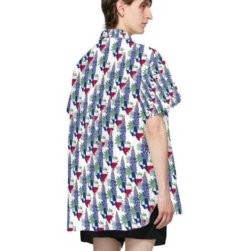 Gearhumans 3D Texas Bluebonnet Hawaii Shirt ZB180311 Hawai Shirt