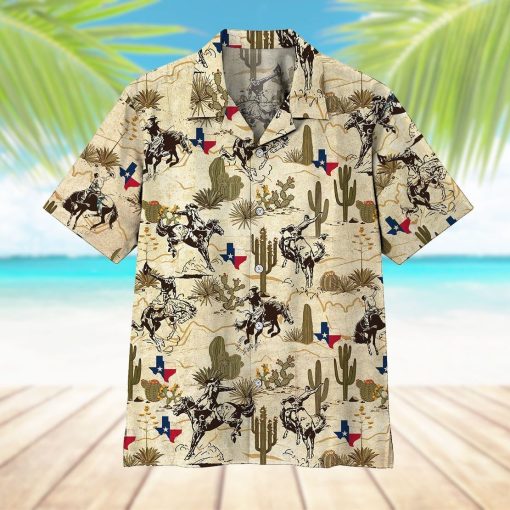 Gearhumans 3D Texas Rodeo Hawaii Shirt ZK1005217 Hawai Shirt