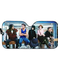 Gearhumans 3D The Breakfast Club Car Auto Sunshade GS2804216 Auto Sunshade 57''x27.5'' 