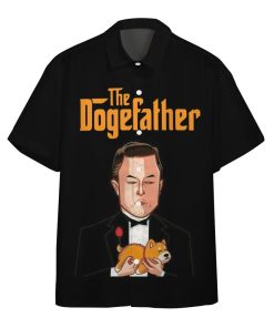 Gearhumans 3D The Dogefather Dogedad Custom Hawaii Shirt GO19052114 Hawai Shirt Short Sleeve Shirt S