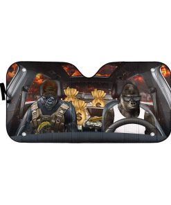 gearhumans 3D The Fast And The Furious Custom Car Auto Sunshade GL14058 Auto Sunshade 57''x27.5'' 