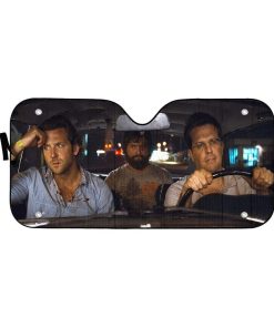 gearhumans 3D The Hangover Custom Car Auto Sunshade GS27078 Auto Sunshade 57''x27.5'' 