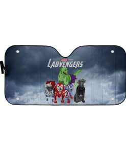 gearhumans 3D The Labvenger Custom Car Auto Sunshade GW14056 Auto Sunshade 57''x27.5'' 