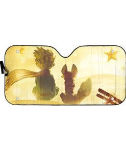 Gearhumans 3D The Little Prince Custom Car Auto Sunshade GO28042117 Auto Sunshade 57''x27.5'' 
